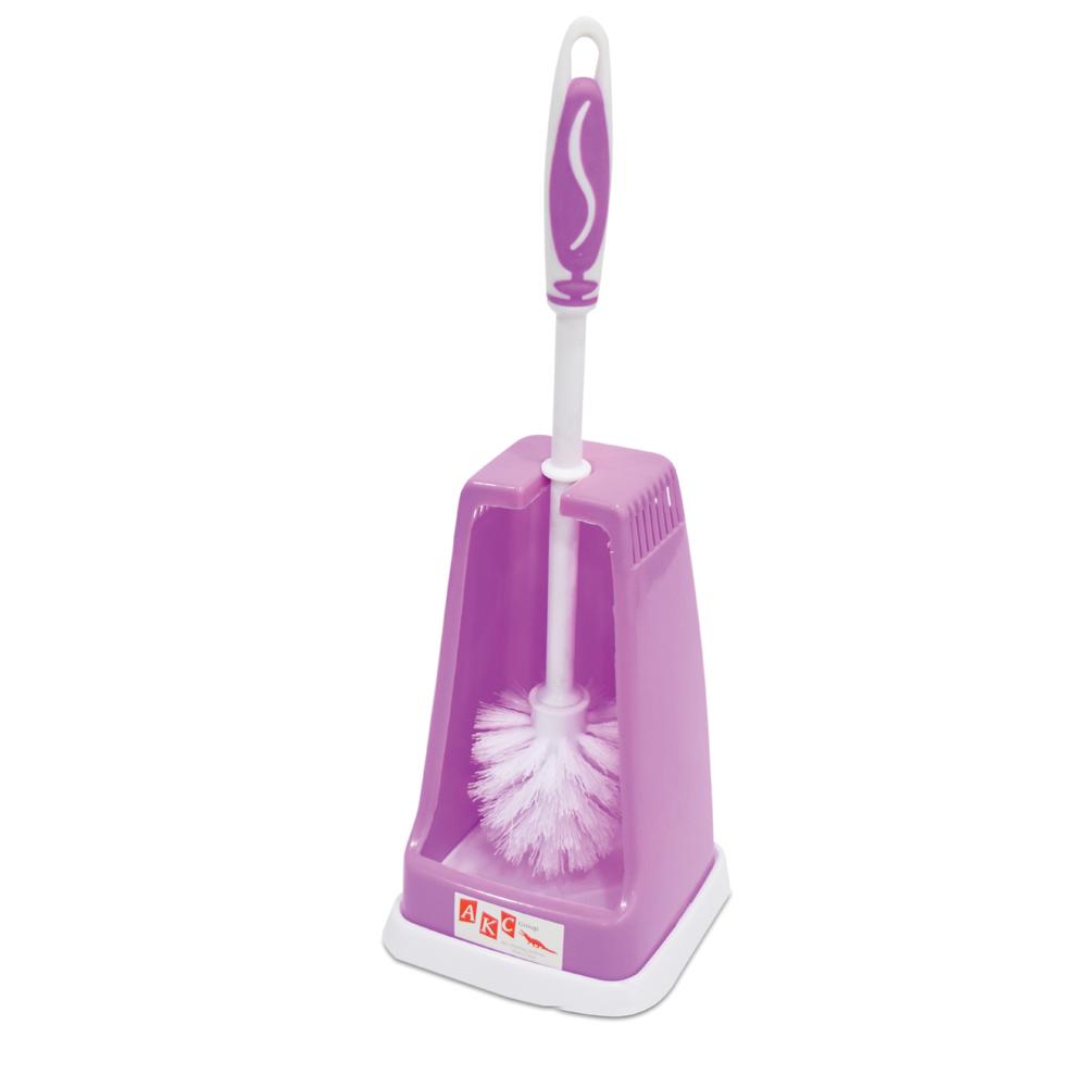 AKC | Stand-Mounted Toilet Brush Set